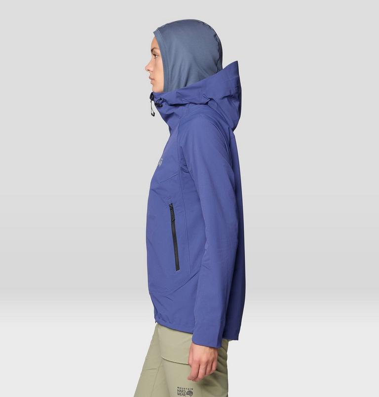Women's ChockstoneAlpine Light Hooded Jacket, Color: Lapis Dusk, image 4