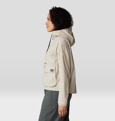 Women's Stryder Full Zip, Color: Oyster Shell, image 11