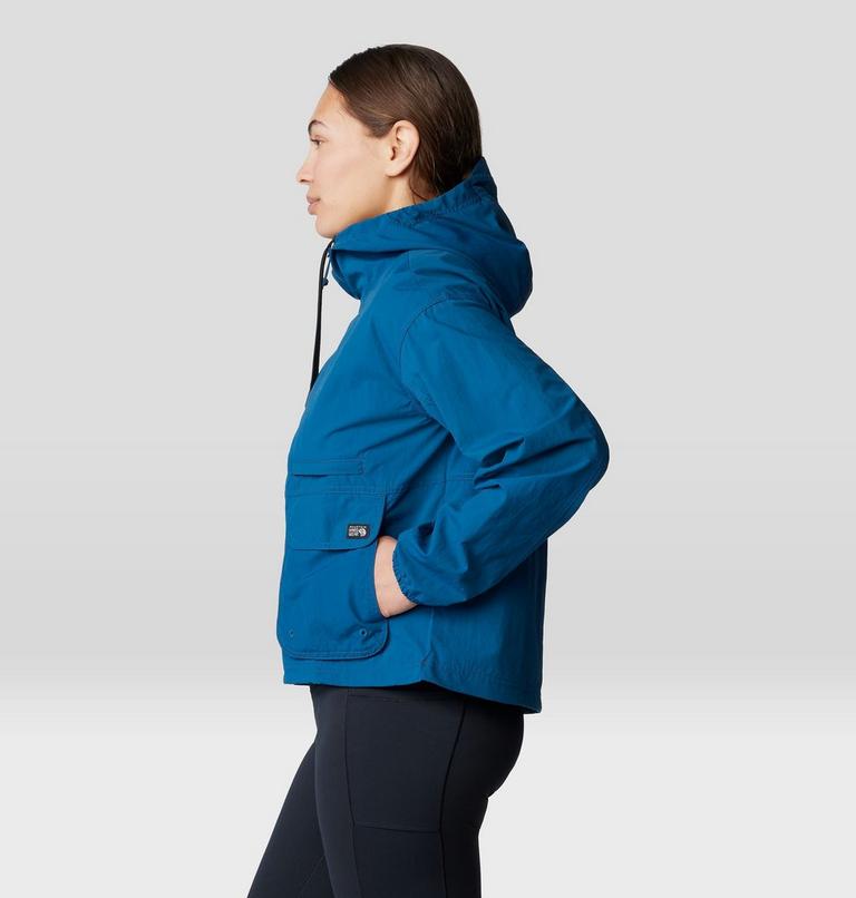 Women's Stryder Full Zip, Color: Dark Caspian, image 3