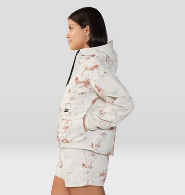 Women's Stryder Full Zip, Color: Dark Quartz Nebula Dye Print, image 11