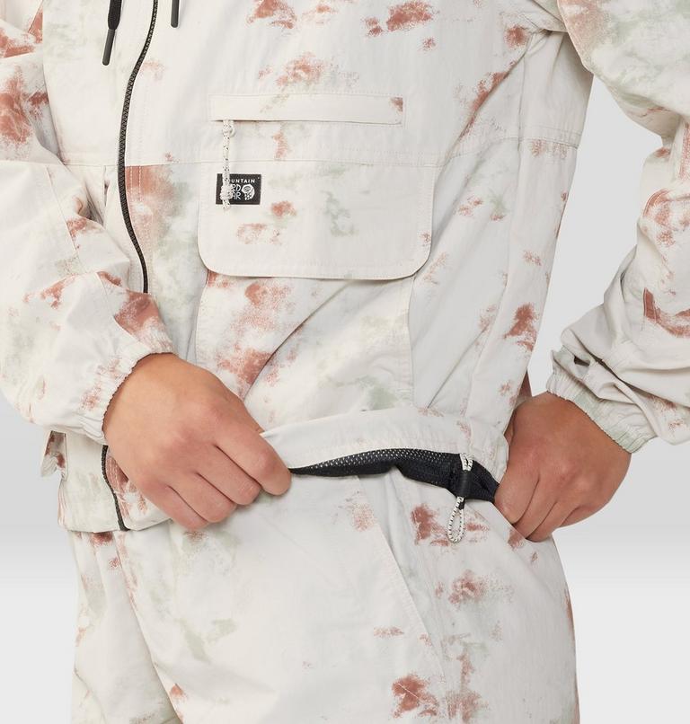 Women's Stryder Full Zip, Color: Dark Quartz Nebula Dye Print, image 6