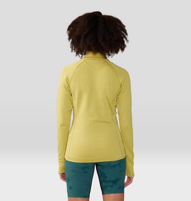 Women's Glacial Trail Full Zip, Color: Bright Olive, image 6