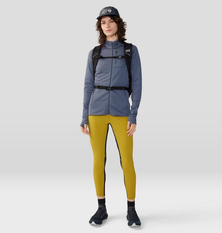 Women's Glacial Trail Full Zip, Color: Blue Slate, image 7
