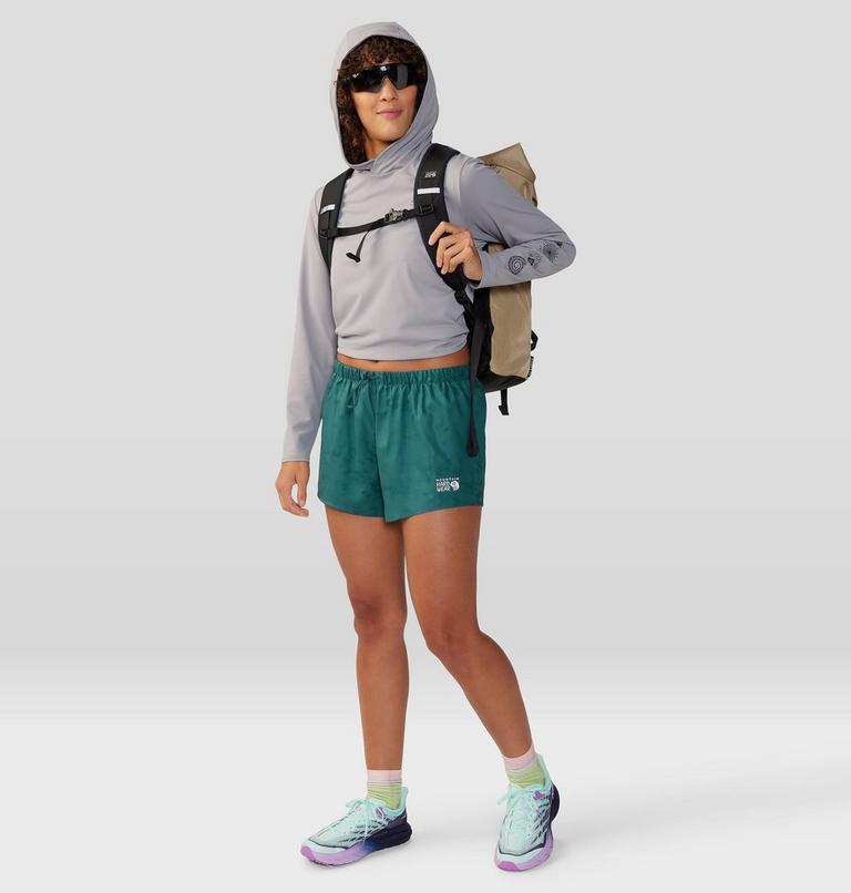 Women's Sunblocker Long Sleeve Hoody, Color: Ashen, image 5