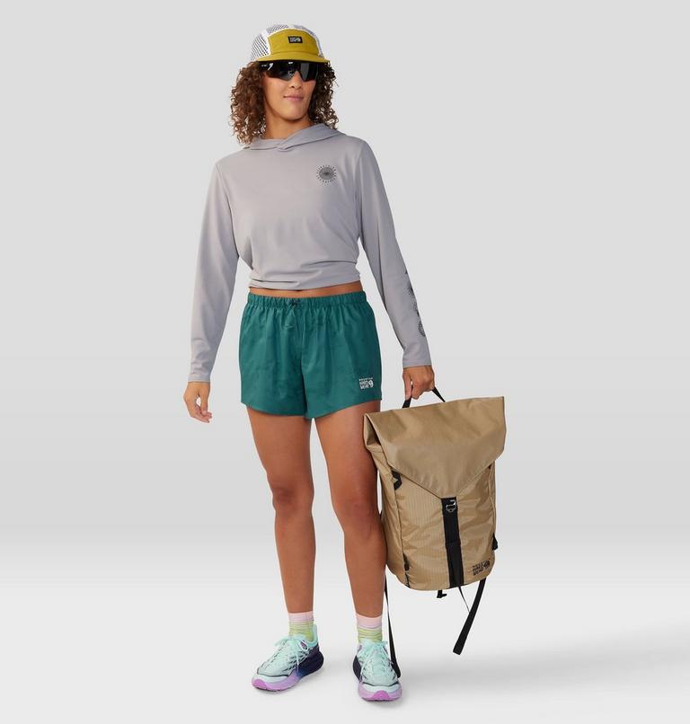 Women's Sunblocker Long Sleeve Hoody, Color: Ashen, image 6