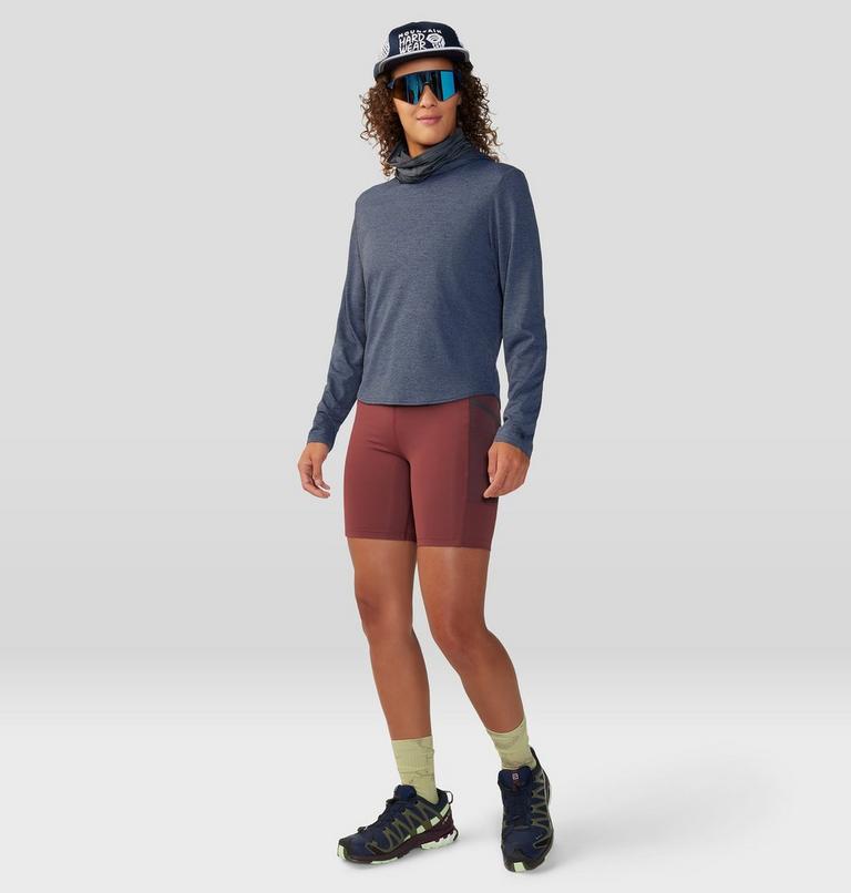 Chandail à capuchon et à manches longues Sunblocker, Color: Blue Slate Heather, image 6