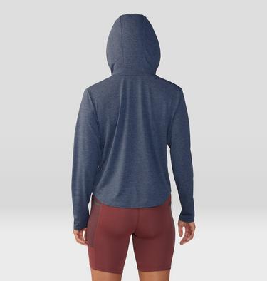 Chandail à capuchon et à manches longues Sunblocker, Color: Blue Slate Heather, image 18