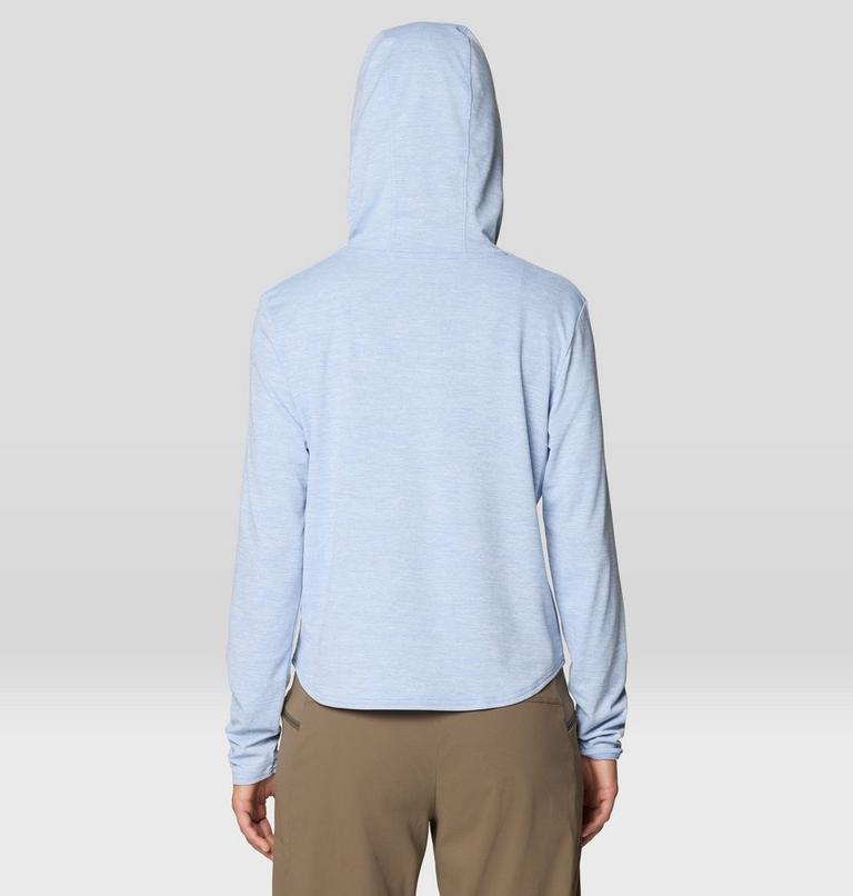 Women's Sunblocker Long Sleeve Hoody, Color: Beach Breeze, image 3