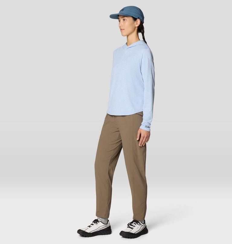 Women's Sunblocker Long Sleeve Hoody, Color: Beach Breeze, image 2