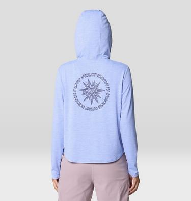 Chandail à capuchon et à manches longues Sunblocker, Color: Light Illusion Heather, image 15