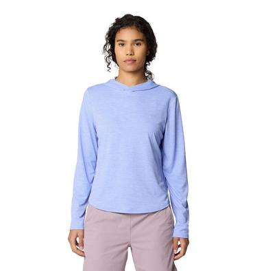 Chandail à capuchon et à manches longues Sunblocker, Color: Light Illusion Heather, image 13