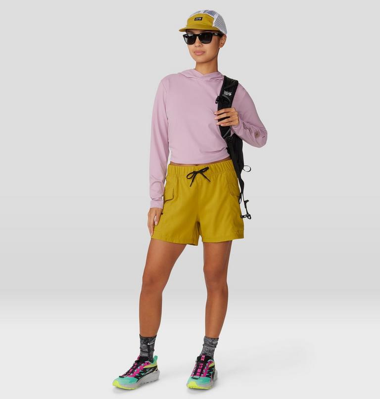 Women's Sunblocker Long Sleeve Hoody, Color: Pink Moonstone, image 5