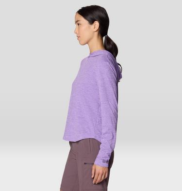 Women's Sunblocker Long Sleeve Hoody, Color: Harbor Violet, image 4