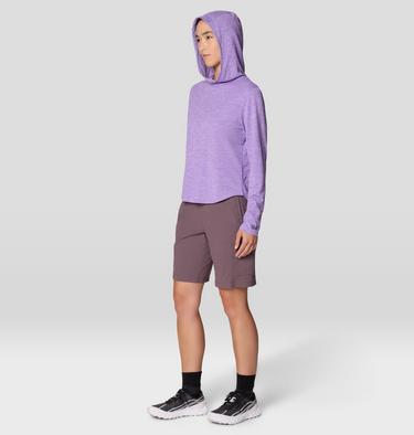 Women's Sunblocker Long Sleeve Hoody, Color: Harbor Violet, image 2