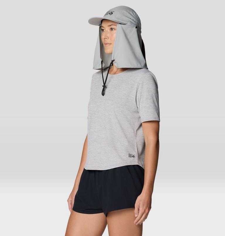 Women's Sunblocker Short Sleeve, Color: Half Moon Grey, image 5