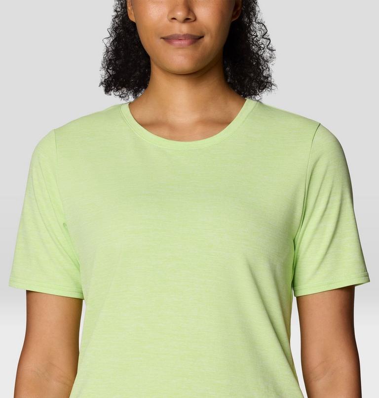 Women's Sunblocker Short Sleeve, Color: Frozen In Lime, image 5