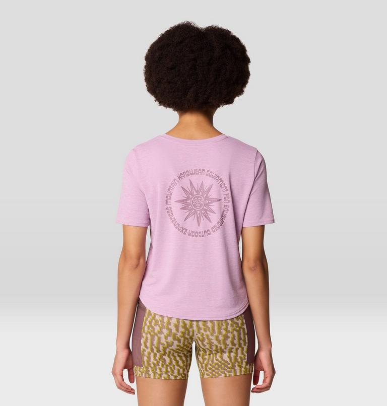 Women's Sunblocker Short Sleeve, Color: Wisteria Heather, image 3