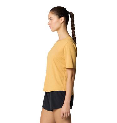 Women's Sunblocker Short Sleeve, Color: Sundown Gold Heather, image 3