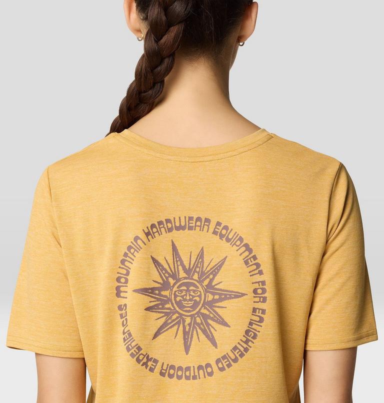 Women's Sunblocker Short Sleeve, Color: Sundown Gold Heather, image 5