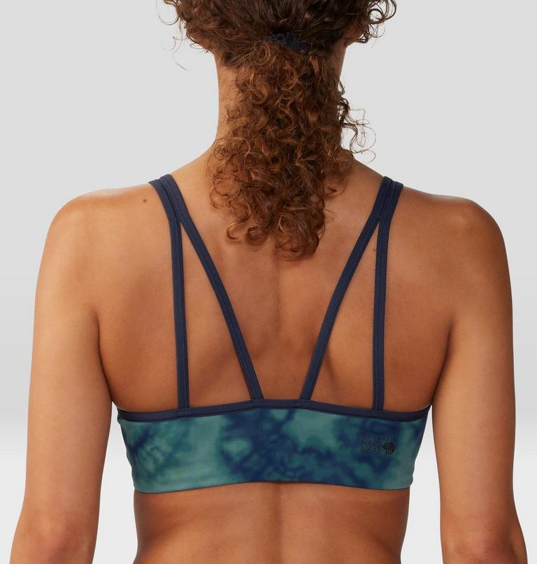 Women's Yuba Trail Bra, Color: Blue Pine Spore Dye Print, image 5