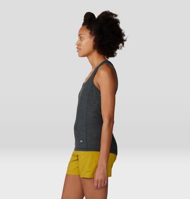 Women's Chillaction Tank, Color: Black Heather, image 15