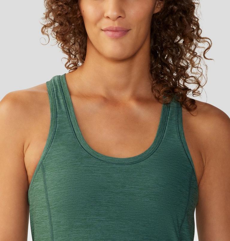Women's Chillaction Tank, Color: Aqua Green Heather, image 4