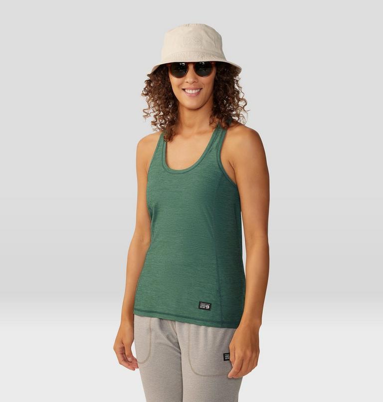Women's Chillaction Tank, Color: Aqua Green Heather, image 5