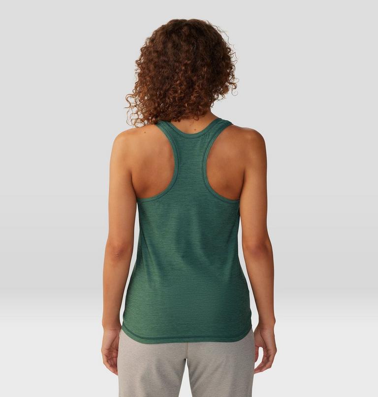 Women's Chillaction Tank, Color: Aqua Green Heather, image 2