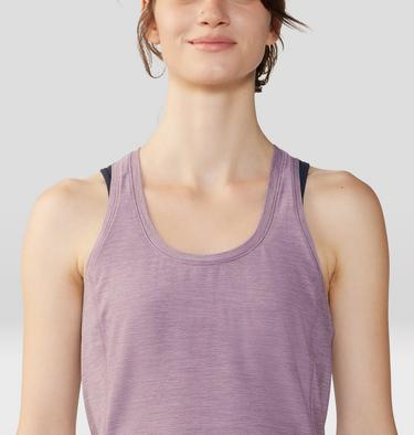 Women's Chillaction Tank, Color: Dark Daze Heather, image 4