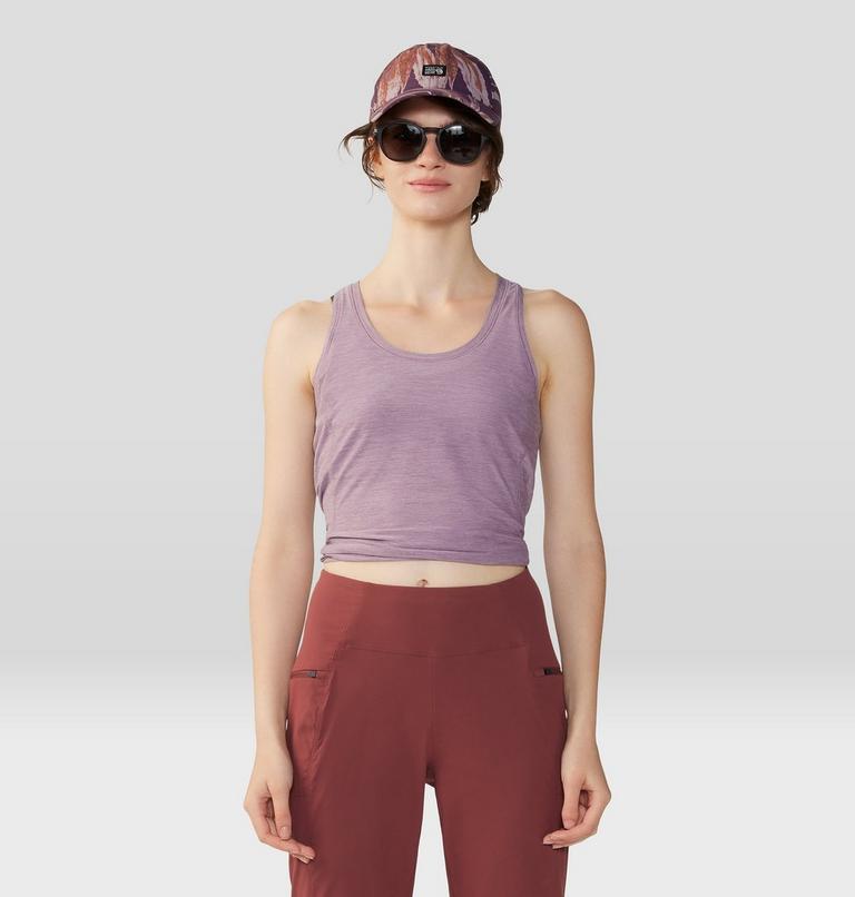 Women's Chillaction Tank, Color: Dark Daze Heather, image 5