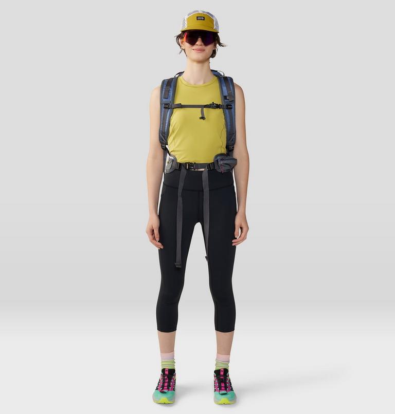 Women's Yuba Trail Crop, Color: Black, image 7