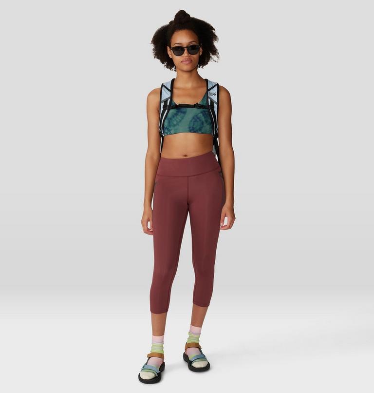Women's Yuba Trail Crop, Color: Pluot, image 7