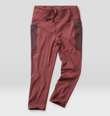 Women's Yuba Trail Crop, Color: Pluot, image 10