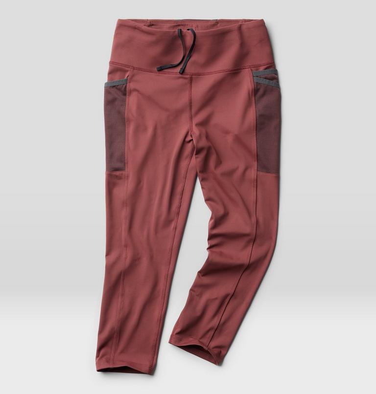 Women's Yuba Trail Crop, Color: Pluot, image 2