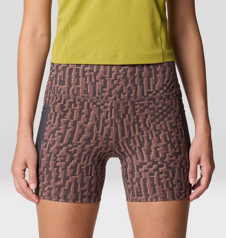 Women's Yuba Trail Short, Color: Warm Ash Digidaze Print, image 5