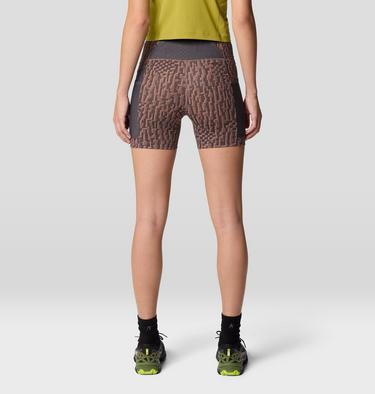 Women's Yuba Trail Short, Color: Warm Ash Digidaze Print, image 7