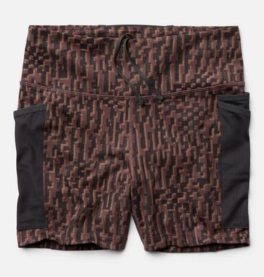 Women's Yuba Trail Short, Color: Warm Ash Digidaze Print, image 6