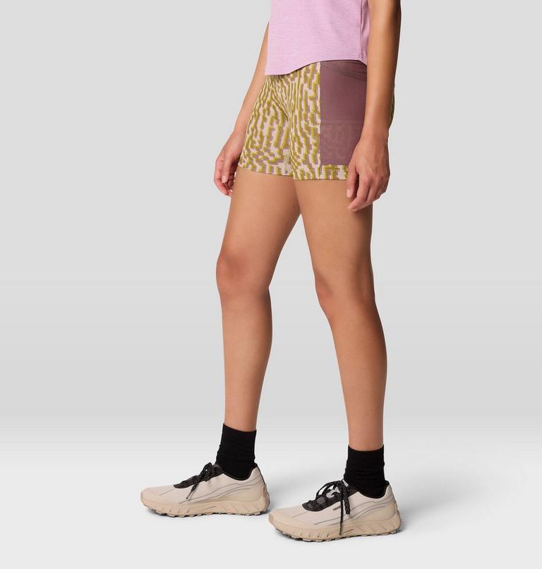Women's Yuba Trail Short, Color: Light Mystic Digidaze Print, image 5