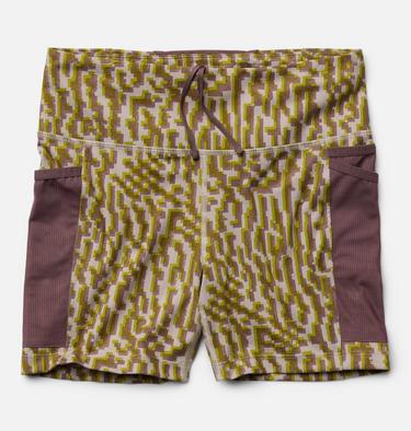 Women's Yuba Trail Short, Color: Light Mystic Digidaze Print, image 3