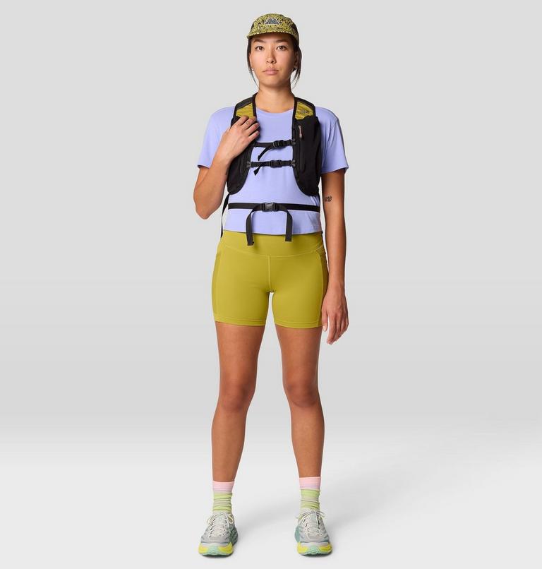 Women's Yuba Trail Short, Color: Moon Moss, image 2