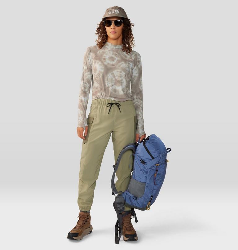 Women's Trail Sender Pant, Color: Mantis Green, image 8