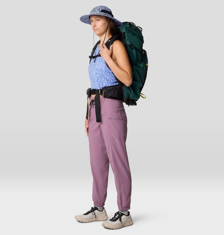Women's Trail Sender Pant, Color: Dark Daze, image 2