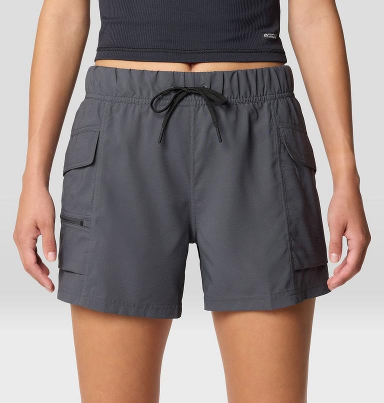 Women's Trail Sender Short, Color: Volcanic, image 6
