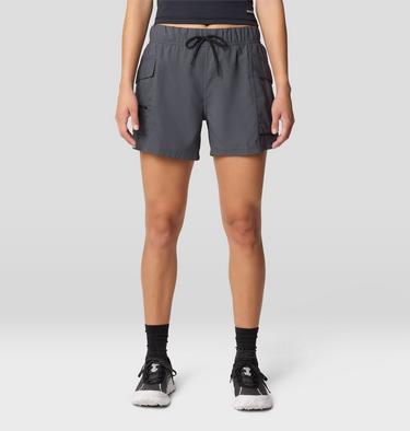 Women's Trail Sender Short, Color: Volcanic, image 1