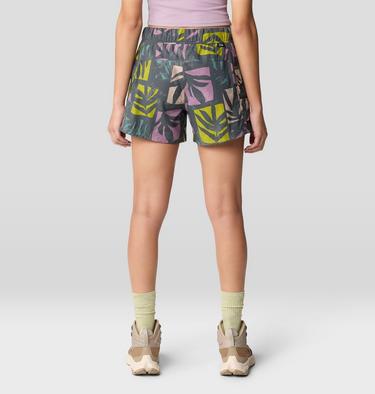 Women's Trail Sender Short, Color: Volcanic Meadows Print, image 8