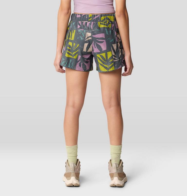 Women's Trail Sender Short, Color: Volcanic Meadows Print, image 4