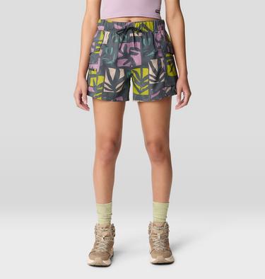 Women's Trail Sender Short, Color: Volcanic Meadows Print, image 5