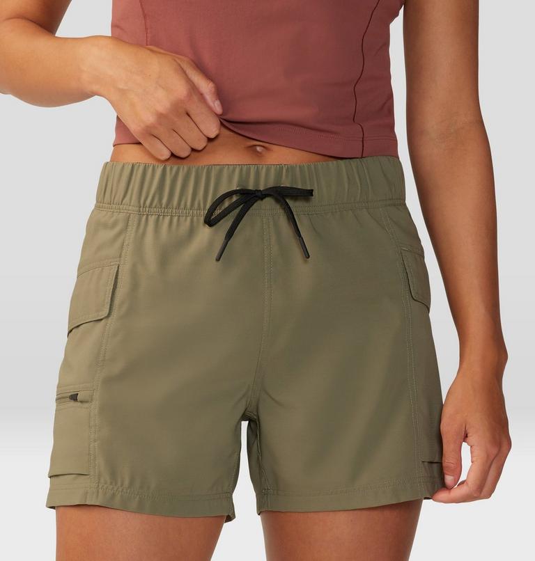 Women's Trail Sender Short, Color: Light Army, image 5
