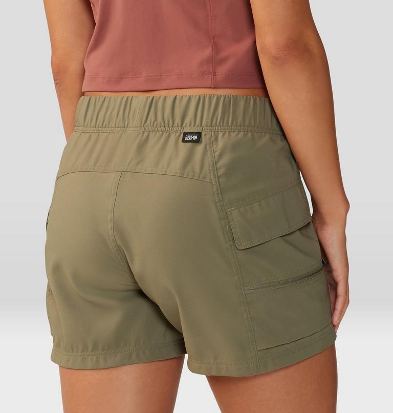 Women's Trail Sender Short, Color: Light Army, image 6