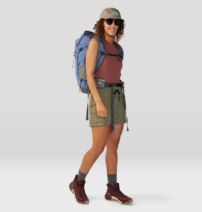 Women's Trail Sender Short, Color: Light Army, image 9